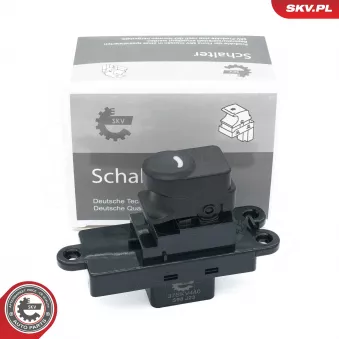 Interrupteur, lève-vitre ESEN SKV 37SKV440 pour VOLKSWAGEN TRANSPORTER - COMBI 1.6 CRDi - 90cv