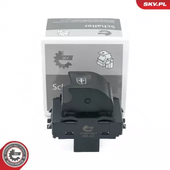 Interrupteur, lève-vitre ESEN SKV 37SKV447 pour AUDI A7 1.6 16V Bifuel - 110cv