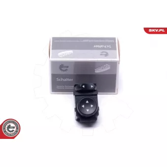 Commande, ajustage du miroir ESEN SKV 37SKV619 pour FIAT SIENA 1.4 - 69cv