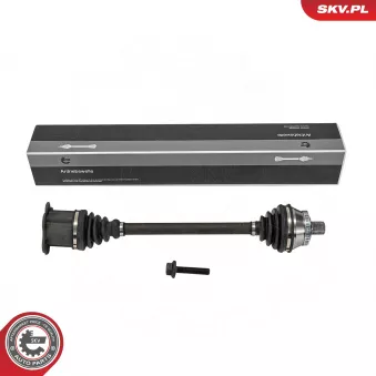 Arbre de transmission avant droit ESEN SKV 40SKV050 pour AUDI A4 2.0 TDI - 170cv