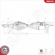 Arbre de transmission ESEN SKV [40SKV332]