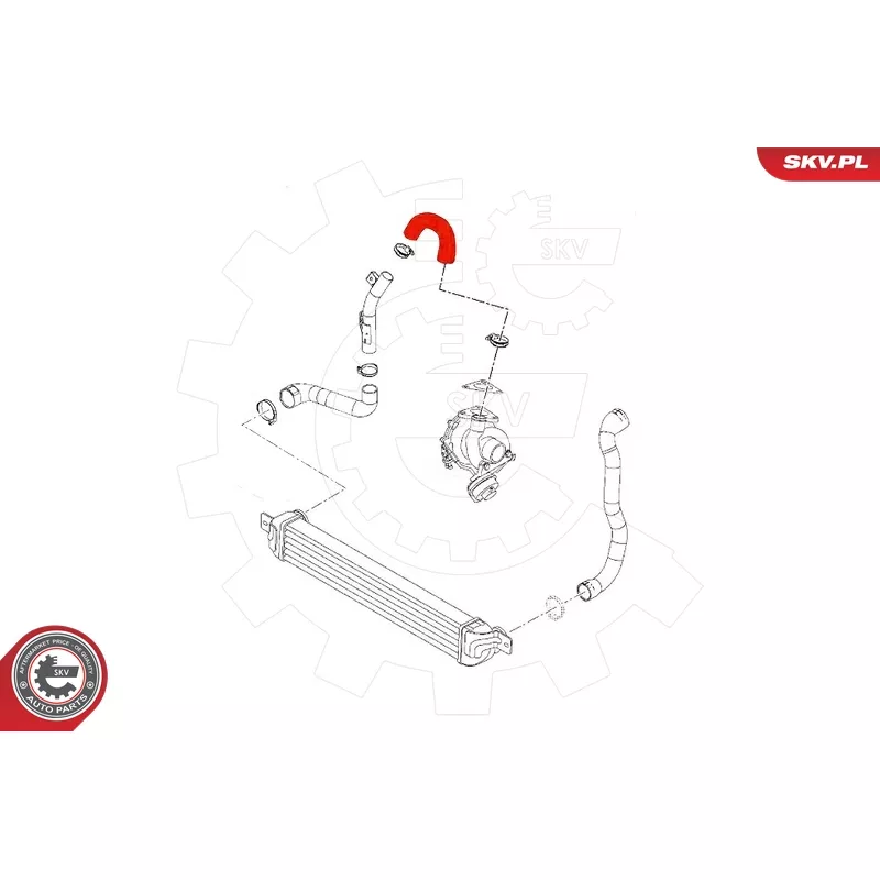 Gaine de suralimentation ESEN SKV 43SKV364 - Visuel 2
