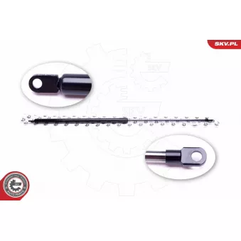 Vérin, capot-moteur ESEN SKV 52SKV006 pour AUDI A4 1.8 T - 163cv