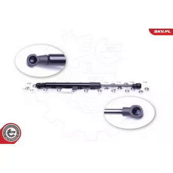 Vérin de hayon, de coffre ESEN SKV 52SKV343 pour VOLKSWAGEN TRANSPORTER - COMBI 1.6 HDI - 109cv