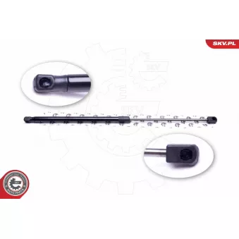 Vérin de hayon, de coffre ESEN SKV 52SKV347 pour CITROEN C4 2.0 16V - 136cv