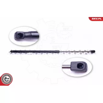 Vérin de hayon, de coffre ESEN SKV 52SKV353 pour MITSUBISHI L 1.6 HDi 110 - 112cv