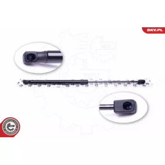 Vérin de hayon, de coffre ESEN SKV 52SKV354 pour DACIA LOGAN 1.5 DCI - 86cv