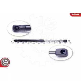 Vérin de hayon, de coffre ESEN SKV 52SKV457 pour OPEL ASTRA 2.0 Turbo - 200cv