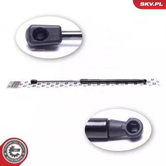 Vérin de hayon, de coffre ESEN SKV 52SKV774 pour PEUGEOT 207 1.6 HDI - 109cv