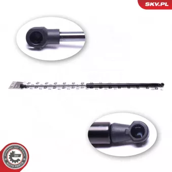 Vérin de hayon, de coffre ESEN SKV 52SKV780 pour AUDI A7 1.6 HDI - 112cv