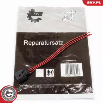 Kit réparation de câble, capteur d'aide au stationnement ESEN SKV OEM 1J0973703