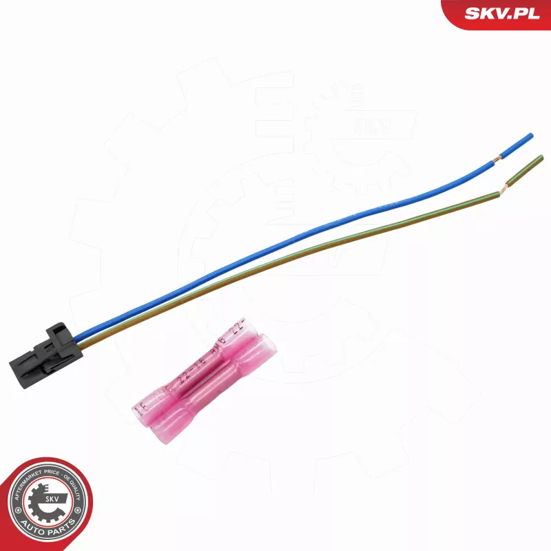 Kit réparation de câble, feu de plaque d'immatriculation ESEN SKV 53SKV214 - Visuel 1