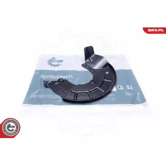 Déflecteur, disque de frein avant droit ESEN SKV OEM 6Q0615312B