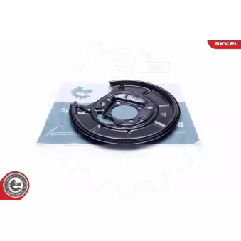 Déflecteur, disque de frein arrière gauche ESEN SKV 57SKV605 pour MERCEDES-BENZ CLASSE B B 200 TURBO - 193cv