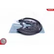 ESEN SKV 57SKV611 - Déflecteur, disque de frein arrière gauche