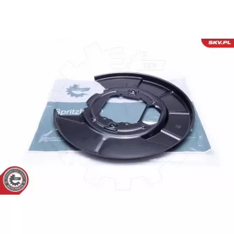 Déflecteur, disque de frein arrière gauche ESEN SKV OEM 34216750385