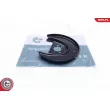 ESEN SKV 57SKV661 - Déflecteur, disque de frein arrière droit