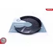 Déflecteur, disque de frein arrière gauche ESEN SKV [57SKV670]