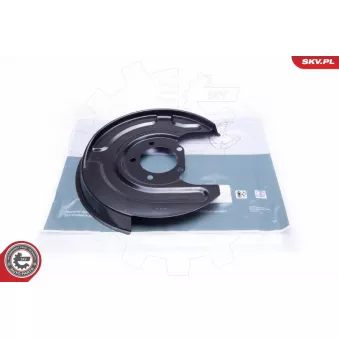 Déflecteur, disque de frein arrière gauche ESEN SKV OEM 8E0615611C