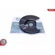 Déflecteur, disque de frein arrière gauche ESEN SKV [57SKV674]
