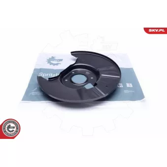 Déflecteur, disque de frein arrière droit ESEN SKV 57SKV675
