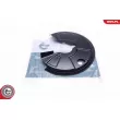 Déflecteur, disque de frein arrière gauche ESEN SKV [57SKV676]