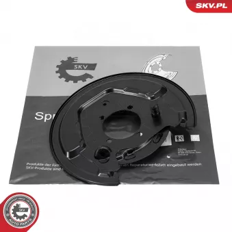 Déflecteur, disque de frein arrière gauche ESEN SKV 57SKV706 pour TOYOTA AVENSIS 2.2 D-4D - 150cv
