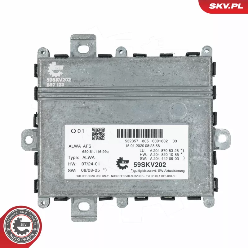 Appareil de commande, système d'éclairage ESEN SKV 59SKV202 - Visuel 2