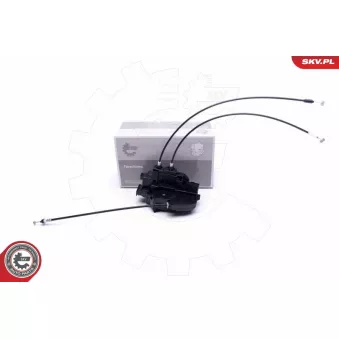 Serrure de porte arrière droit ESEN SKV 60SKV044 pour VOLKSWAGEN TRANSPORTER - COMBI 1.6 CRDi - 90cv