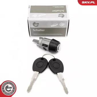Cylindre de fermeture, serrure de contact d'allumage ESEN SKV 65SKV504 pour KIA SHUMA 2.4 D - 78cv