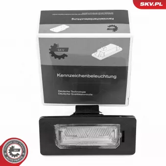 Feu éclaireur de plaque ESEN SKV 72SKV022 pour VOLKSWAGEN GOLF 1.8 TFSI - 170cv