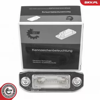 Feu éclaireur de plaque ESEN SKV 72SKV024 pour VOLVO XC60 D3 - 150cv