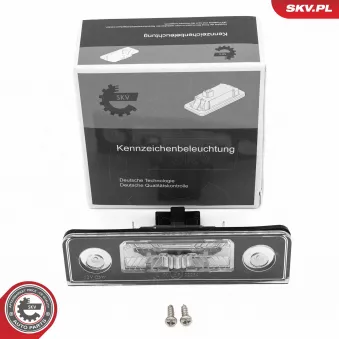 Feu éclaireur de plaque ESEN SKV 72SKV036 pour FORD MONDEO 1.2 TDI - 75cv