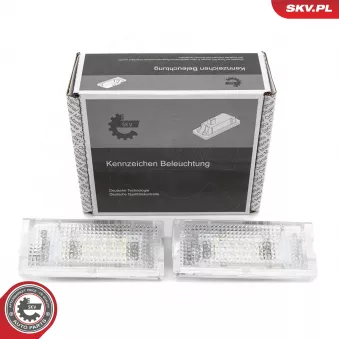 Feu éclaireur de plaque ESEN SKV 72SKV505 pour SEAT ALHAMBRA 330 d - 184cv