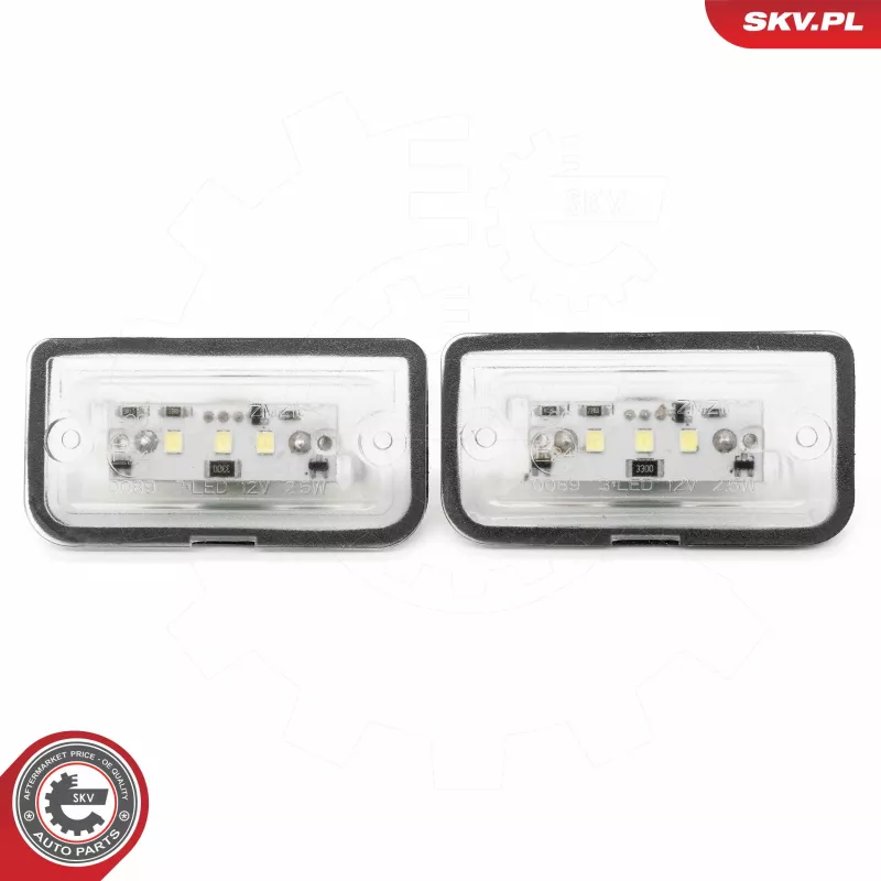 Feu éclaireur de plaque ESEN SKV 72SKV507 - Visuel 1