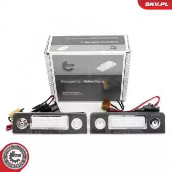 Feu éclaireur de plaque ESEN SKV 72SKV524 pour FORD MONDEO 1.2 TDI - 75cv