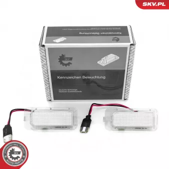 Feu éclaireur de plaque ESEN SKV 72SKV526 pour FORD TRANSIT 2.4 TDCi - 115cv