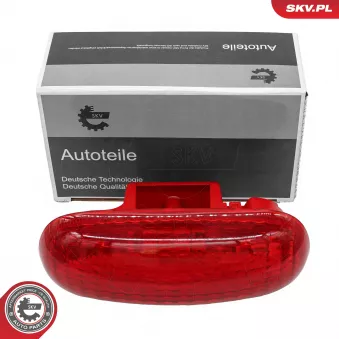 Feu stop additionnel ESEN SKV 72SKV829 pour NISSAN PRIMASTAR DCI 115 - 114cv