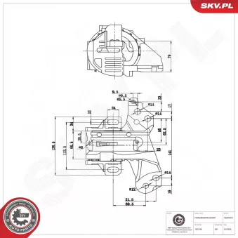 Suspension, boîte automatique ESEN SKV OEM 181398