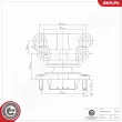 ESEN SKV 75SKV824 - Suspension, boîte automatique