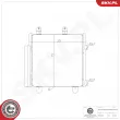 Condenseur, climatisation ESEN SKV [86SKV578]
