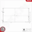 ESEN SKV 86SKV608 - Condenseur, climatisation