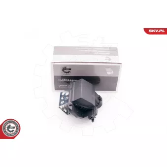 Résistance du ventilateur de radiateur ESEN SKV 94SKV017 pour CITROEN DS5 2.0 HDi 200 Hybrid4 Traction intégrale - 200cv