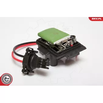 Résistance, pulseur d'air habitacle ESEN SKV 95SKV025 pour RENAULT CLIO 1.5 dCi - 64cv