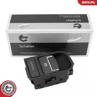 Interrupteur, commande de frein de stationnement ESEN SKV OEM 5N0927225A