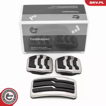 Kit de revêtement de pédales ESEN SKV 97SKV820 pour FIAT 124 1.8 - 125cv