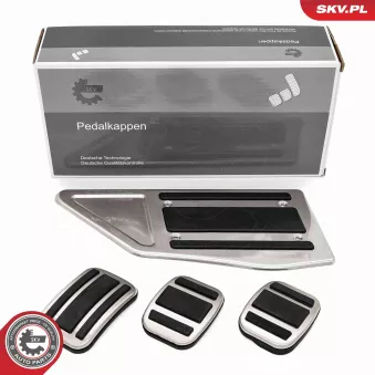 Kit de revêtement de pédales ESEN SKV 97SKV848 pour MERCEDES-BENZ CLS 1.6 THP 150 - 150cv