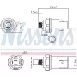 NISSENS 301049 - Pressostat, climatisation