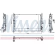NISSENS 607100 - Radiateur, refroidissement du moteur