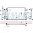 NISSENS 607186 - Radiateur, refroidissement du moteur